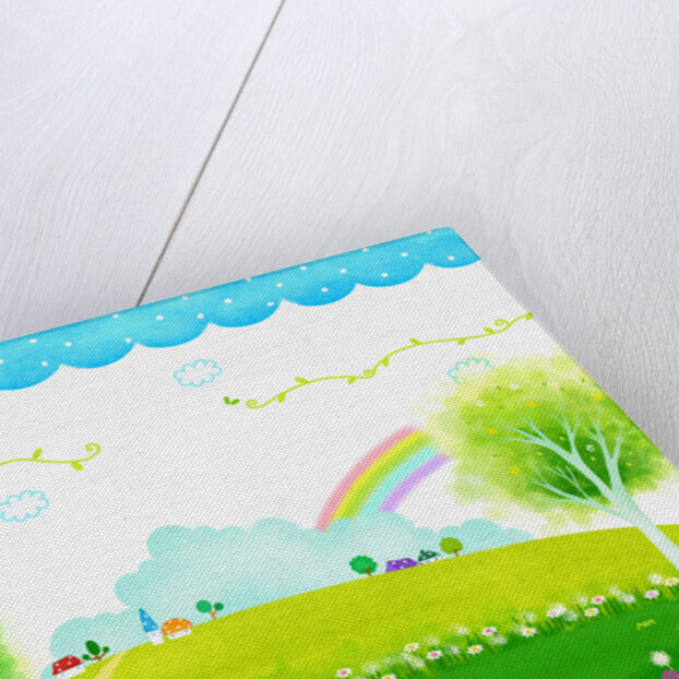 Sunny spring scenery by Anonymous