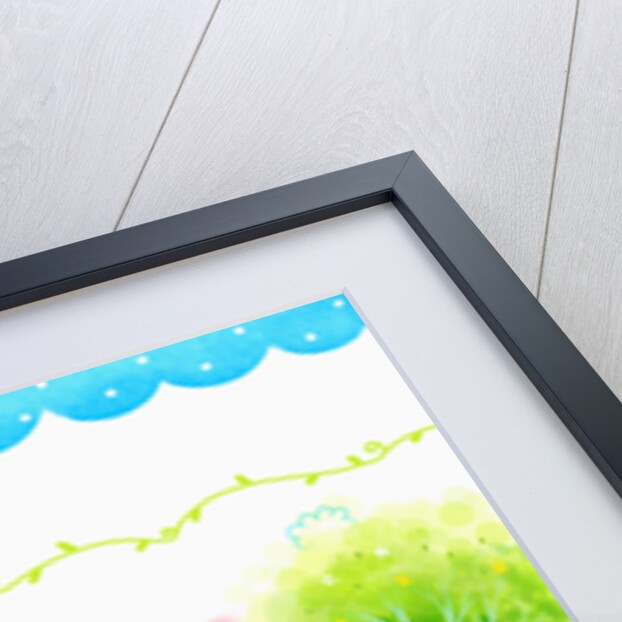 Sunny spring scenery by Anonymous