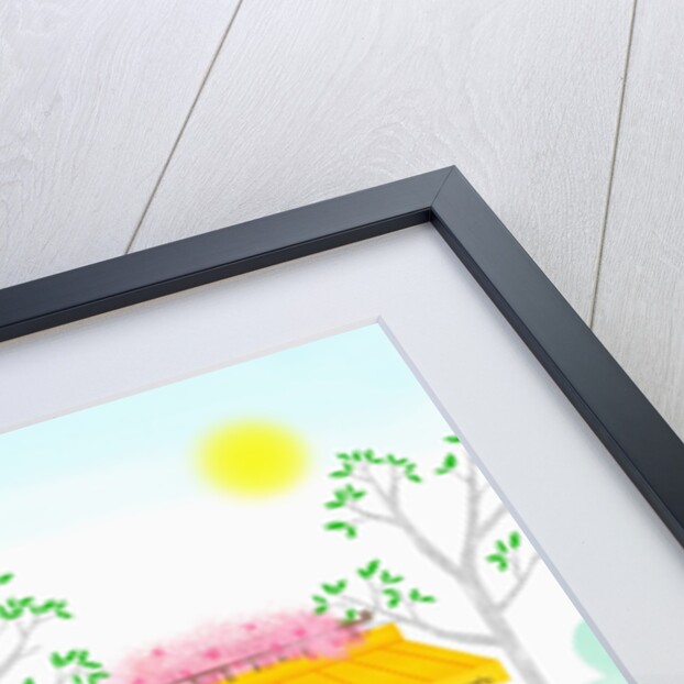 Sunny spring scenery by Anonymous