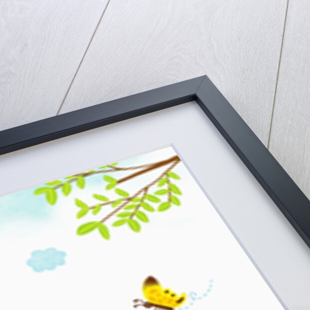 Sunny spring scenery by Anonymous