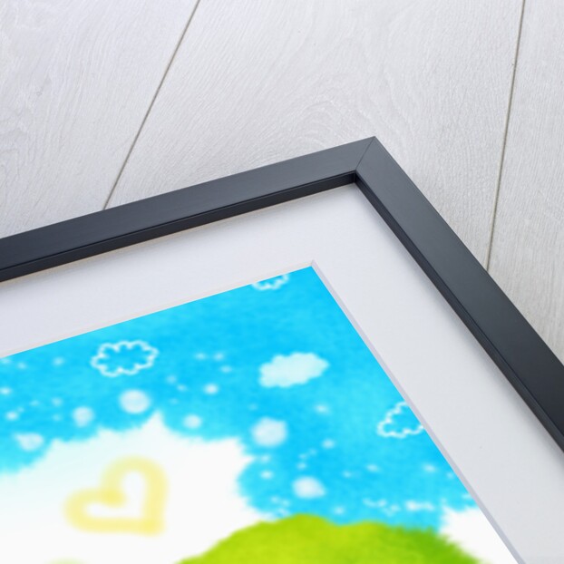 Sunny spring scenery by Anonymous