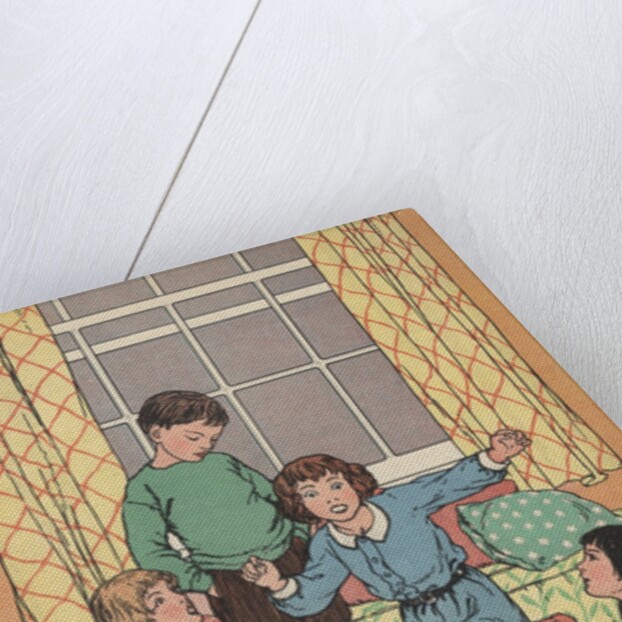 Children telling stories by Anonymous