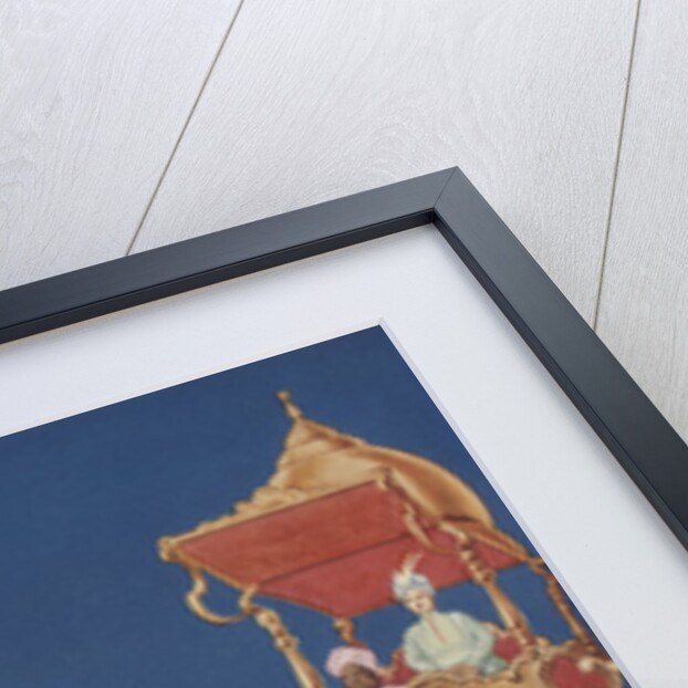 Indian wedding procession by Anonymous