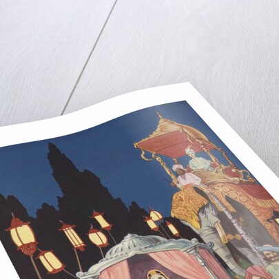 Indian wedding procession by Anonymous