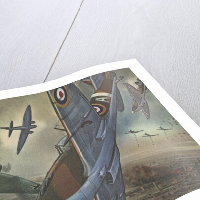 British combat aircraft during World War II by Anonymous