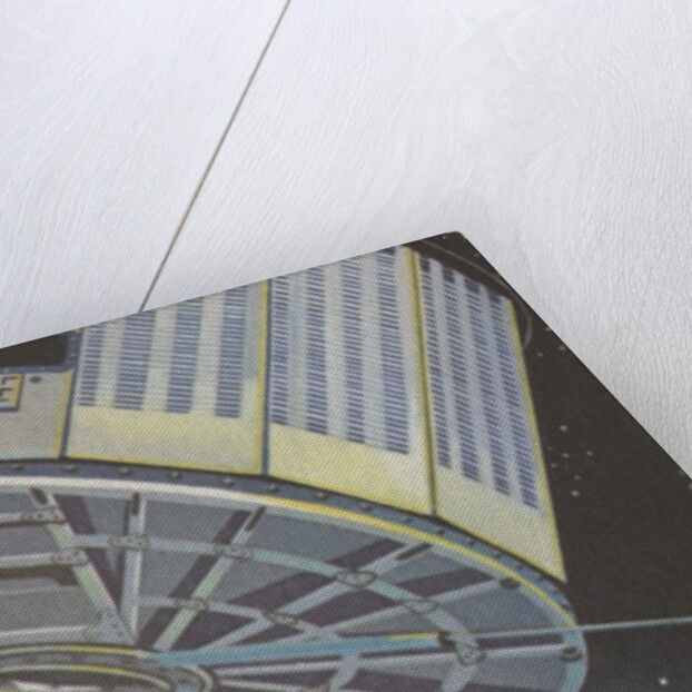 TIROS-1 in orbit by Anonymous