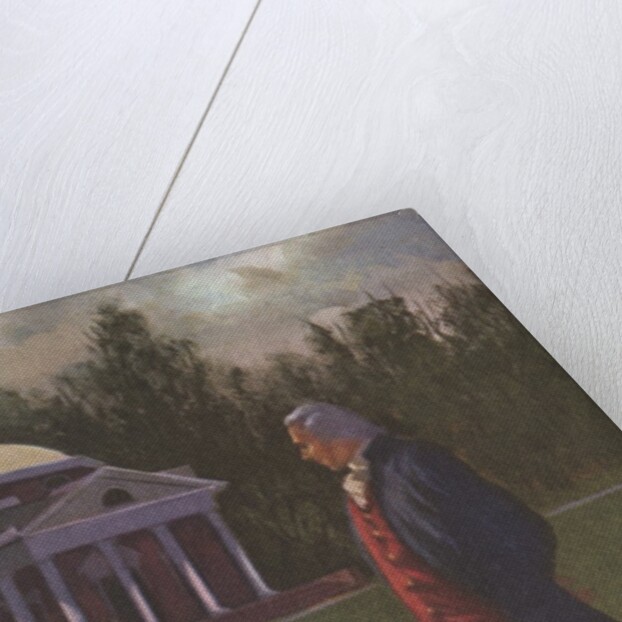Thomas Jefferson at Monticello by Anonymous