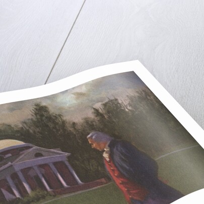 Thomas Jefferson at Monticello by Anonymous
