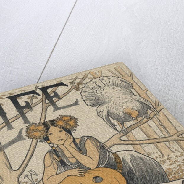 Thanksgiving 1900 cover of Life magazine by Anonymous