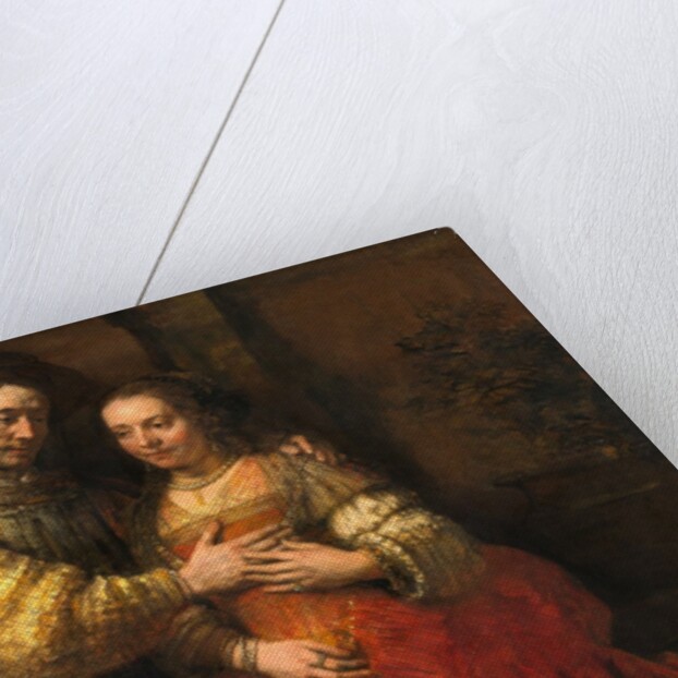 Portrait of a Couple as Figures from the Old Testament, known as 'The Jewish Bride' by Rembrandt van Rijn