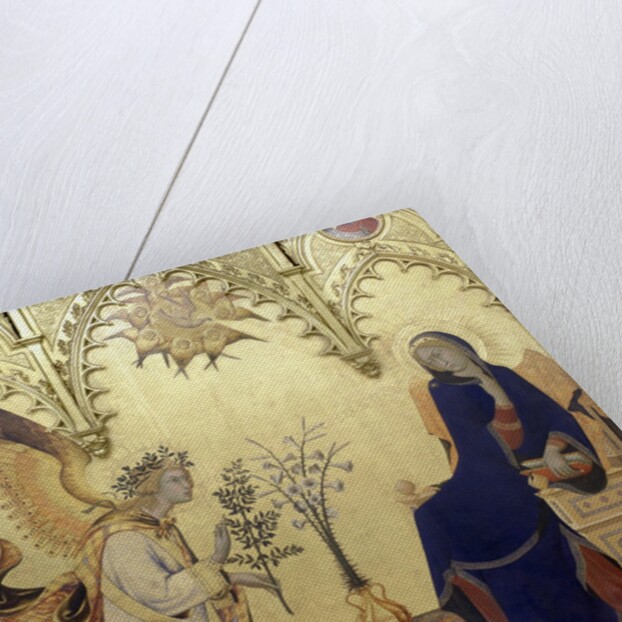 The Annunciation by Simone Martini