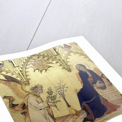 The Annunciation by Simone Martini