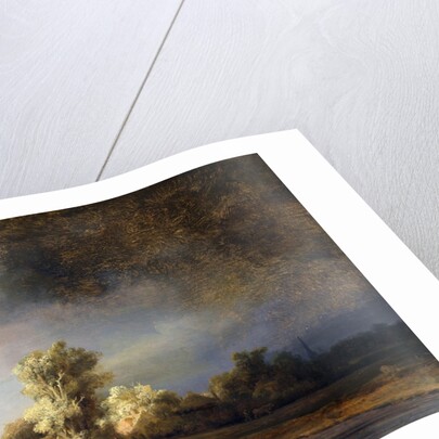 The Stone Bridge by Rembrandt Harmensz van Rijn