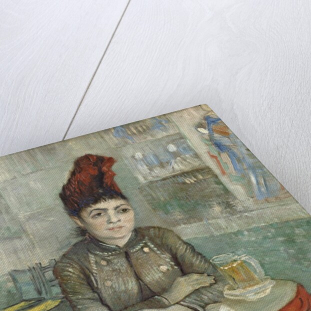 In the Cafe: Agostina Segatori in Le Tambourin by Vincent Van Gogh