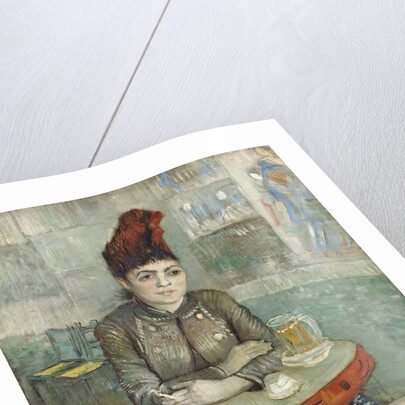 In the Cafe: Agostina Segatori in Le Tambourin by Vincent Van Gogh