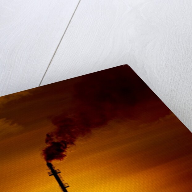 Oil Refinery Gas Flare, Aruba by Anonymous