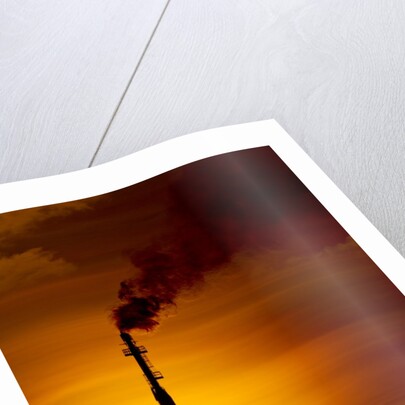 Oil Refinery Gas Flare, Aruba by Anonymous
