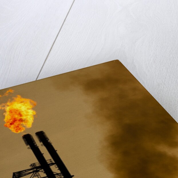 Oil Refinery at Curacao by Anonymous