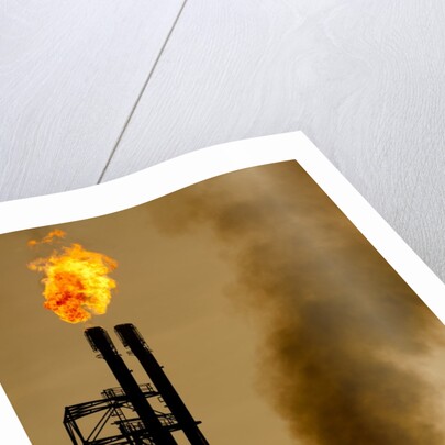 Oil Refinery at Curacao by Anonymous