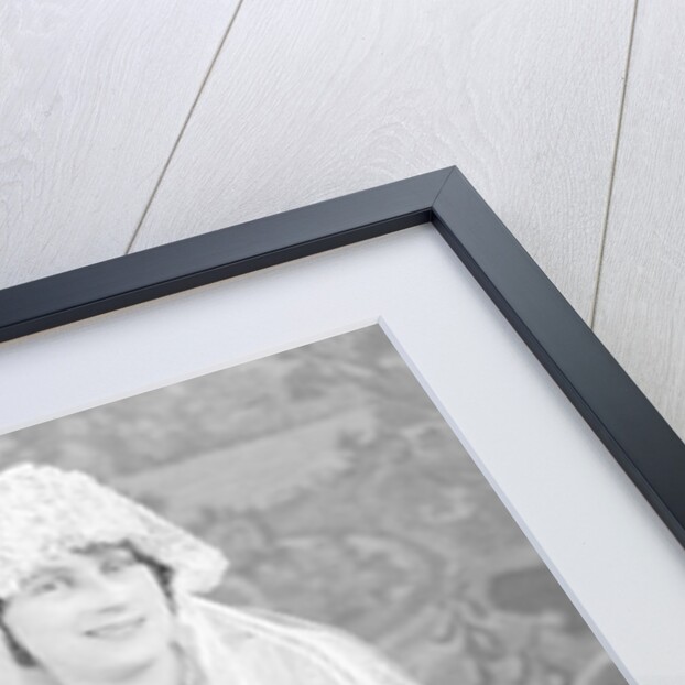 Bride in her wedding gown, ca. 1924 by Anonymous