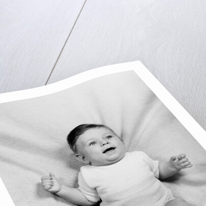 Baby boy portrait, ca. 1952 by Anonymous