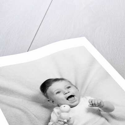 Baby boy portrait, ca. 1952 by Anonymous