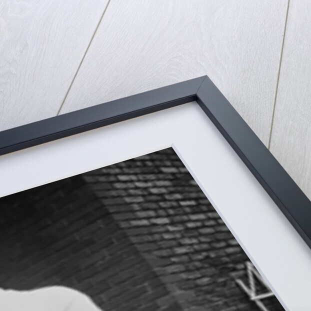 High school boy wearing his varsity sweater, ca. 1945 by Anonymous