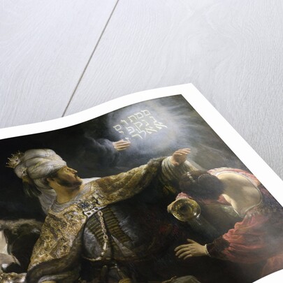 Belshazzar's Feast by Rembrandt van Rijn