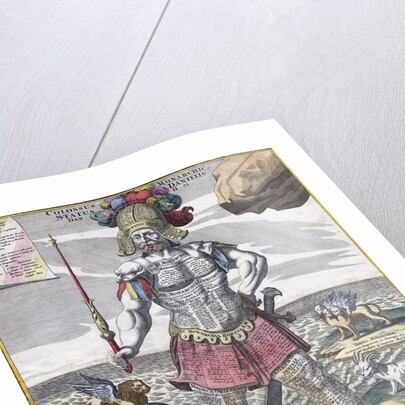 Colossus holding scepter by Anonymous