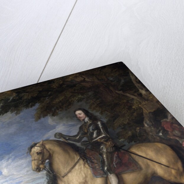 Equestrian Portrait of Charles I by Anthony van Dyck