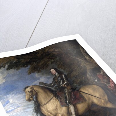 Equestrian Portrait of Charles I by Anthony van Dyck