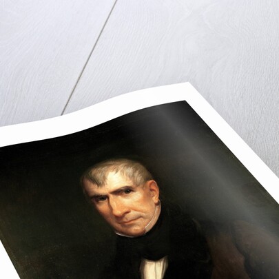 Portrait of President William Henry Harrison by James Reid Lambdin