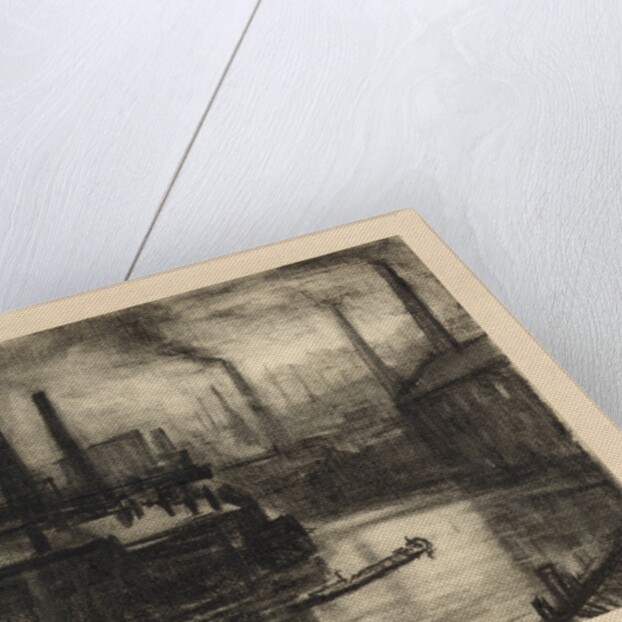 View of East London by Joseph Pennell