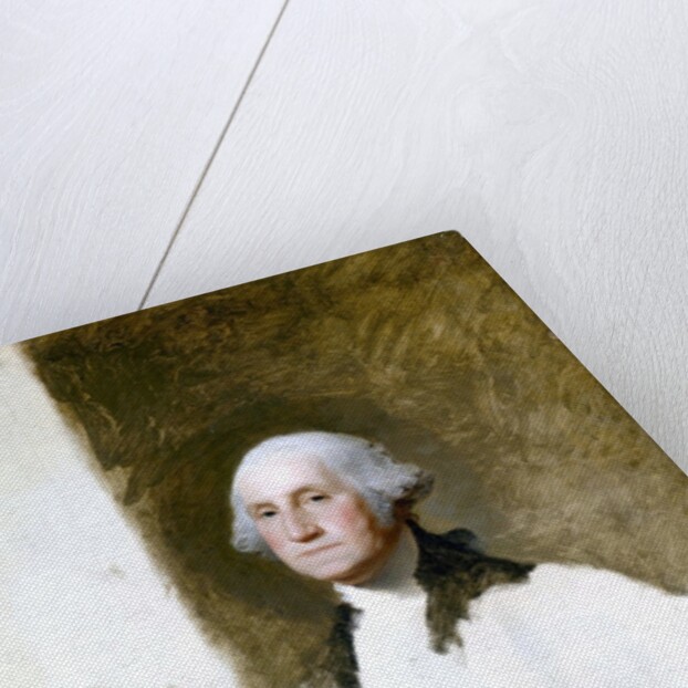 Portrait of George Washington (The Athenaeum Portrait) by Gilbert Stuart