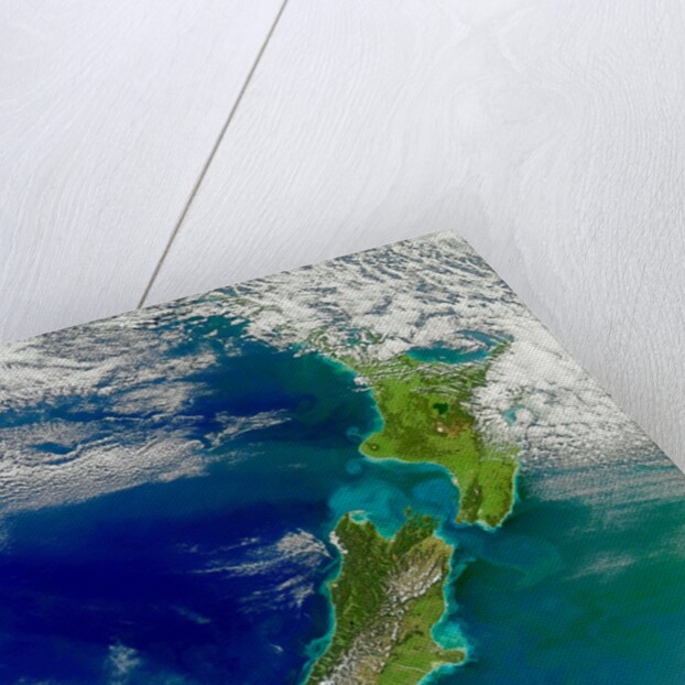 Turbid Waters Surround New Zealand by Anonymous