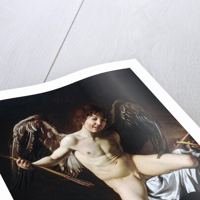 Cupid as Victor by Caravaggio