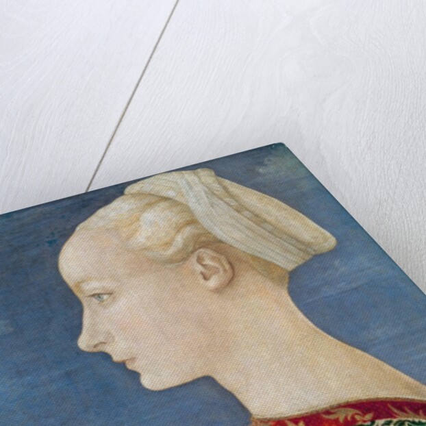 Profile Portrait of a Young Lady by Antonio Pollaiolo