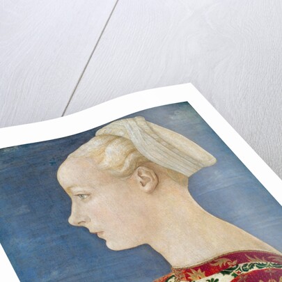 Profile Portrait of a Young Lady by Antonio Pollaiolo