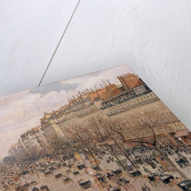 Boulevard Montmartre, Paris by Camille Pissarro