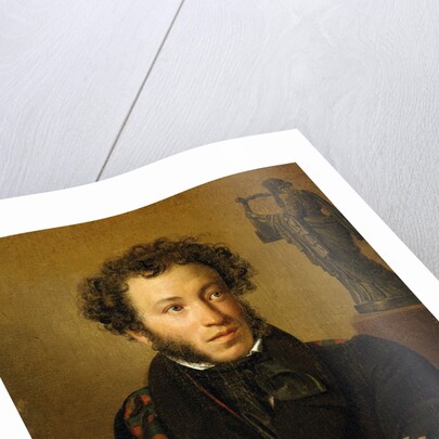 Portrait of A. S. Pushkin by Orest Adamovich Kiprensky