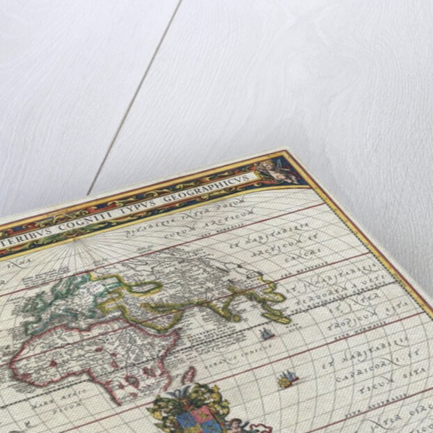 Map of the Ancient World by Jan Janssonius