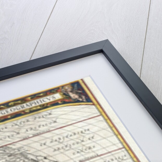 Map of the Ancient World by Jan Janssonius