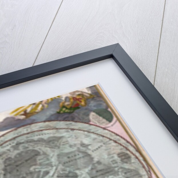 Map of the moon by Anonymous