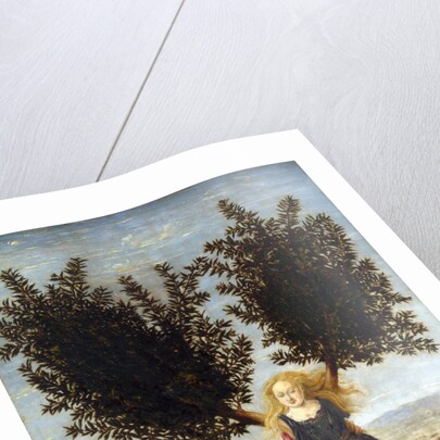 Apollo and Daphne by Antonio del Pollaiuolo