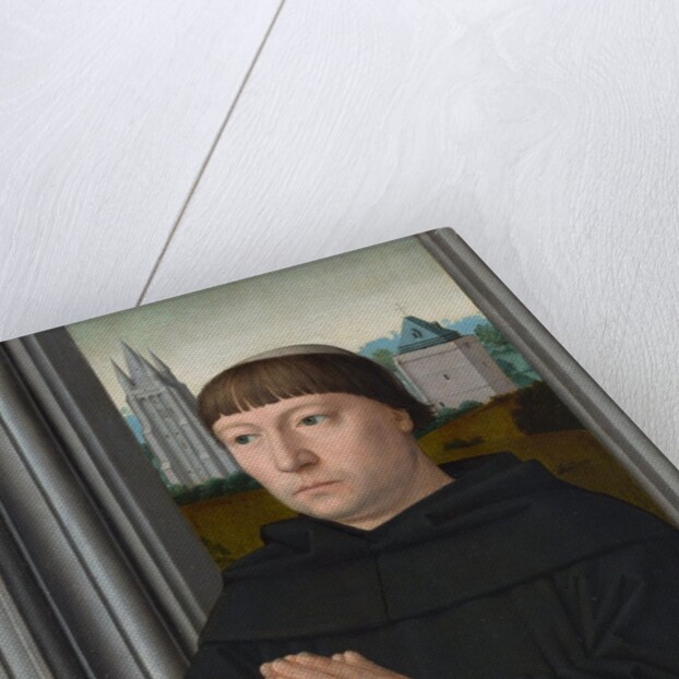 An Augustinian Friar Praying by Gerard David