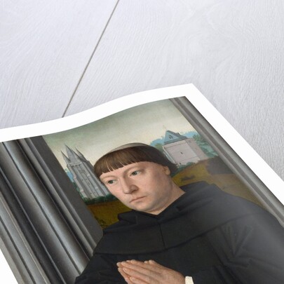 An Augustinian Friar Praying by Gerard David