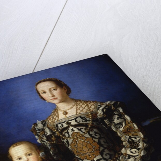 Portrait of Eleanor of Toledo with Her Son Giovanni by Angelo Bronzino