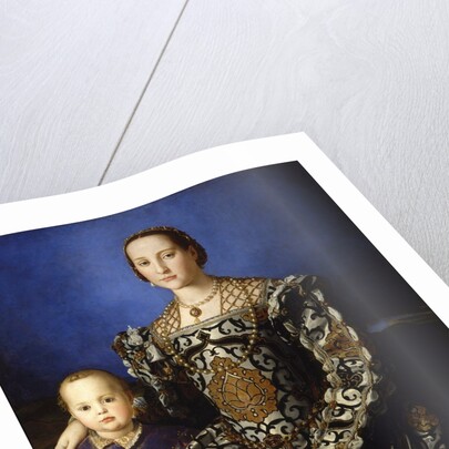 Portrait of Eleanor of Toledo with Her Son Giovanni by Angelo Bronzino