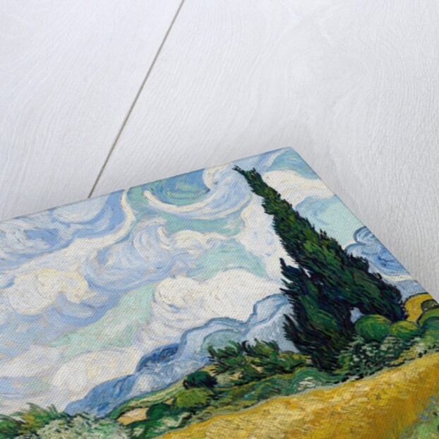 Wheat Field with Cypresses by Vincent Van Gogh