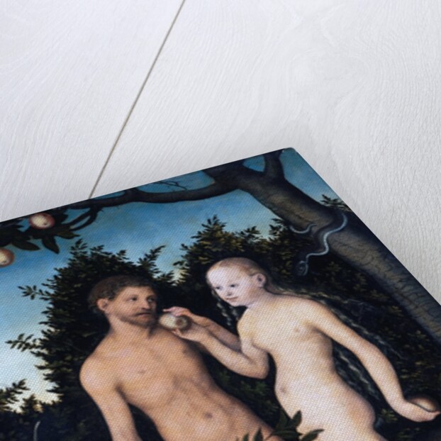 Adam and Eve in Paradise (The Fall) by Lucas Cranach the Elder